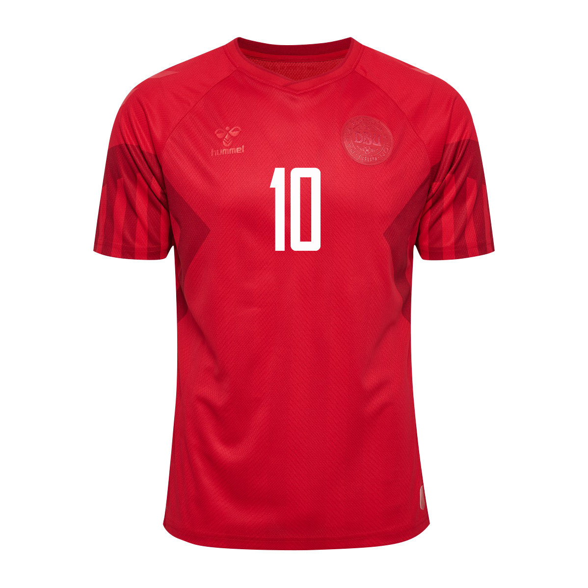 Denmark National Team 2022-23 Christian Eriksen 10 Qatar World Cup – Home Men Soccer Jersey