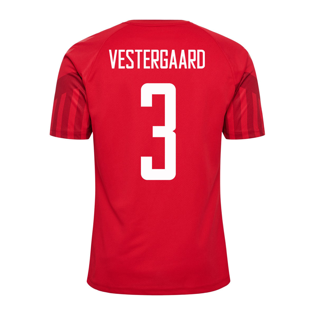 Denmark National Team 2022-23 Jannik Vestergaard 3 Qatar World Cup – Home Men Soccer Jersey Denmark National Team 2022-23 Jannik Vestergaard 3 Qatar World Cup – Home Men Soccer Jersey