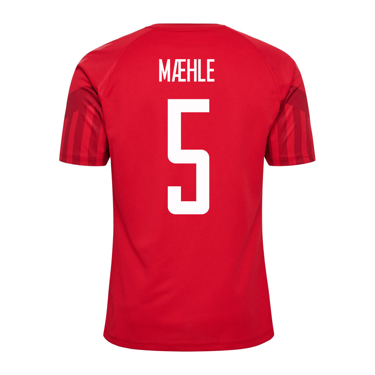 Denmark National Team 2022-23 Joakim Mæhle 5 Qatar World Cup – Home Men Soccer Jersey Denmark National Team 2022-23 Joakim Mæhle 5 Qatar World Cup – Home Men Soccer Jersey