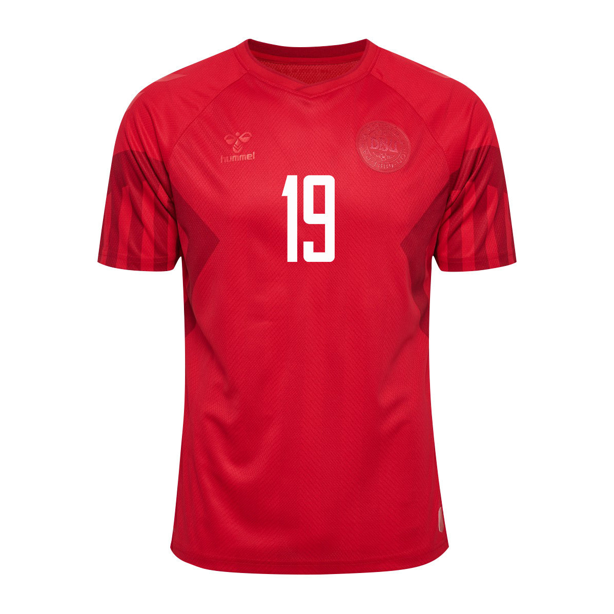 Denmark National Team 2022-23 Lasse Schöne 19 Qatar World Cup – Home Men Soccer Jersey
