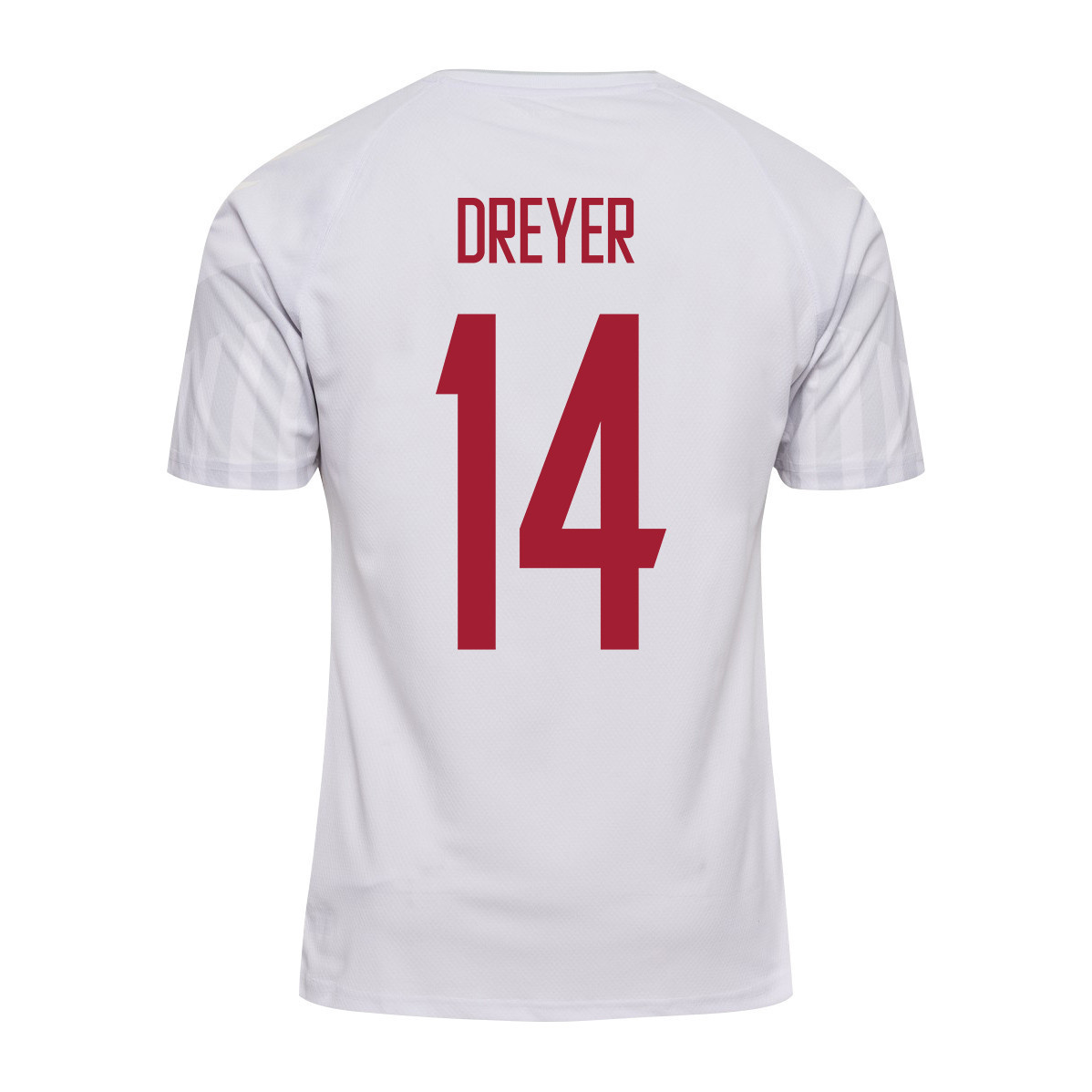 Denmark National Team 2022-23 Qatar World Cup Away Men Soccer Jersey – Anders Dreyer 14 Denmark National Team 2022-23 Qatar World Cup Away Men Soccer Jersey – Anders Dreyer 14