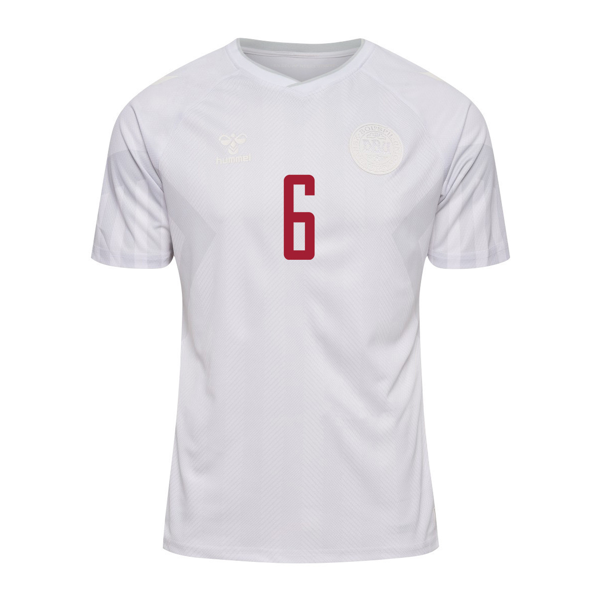 Denmark National Team 2022-23 Qatar World Cup Away Men Soccer Jersey – Andreas Christensen 6