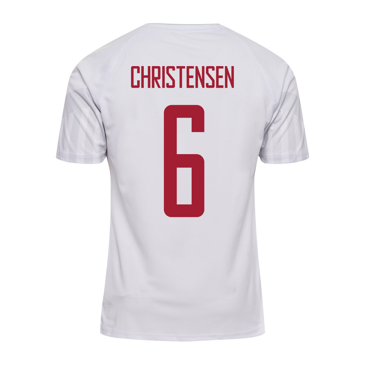 Denmark National Team 2022-23 Qatar World Cup Away Men Soccer Jersey – Andreas Christensen 6 Denmark National Team 2022-23 Qatar World Cup Away Men Soccer Jersey – Andreas Christensen 6