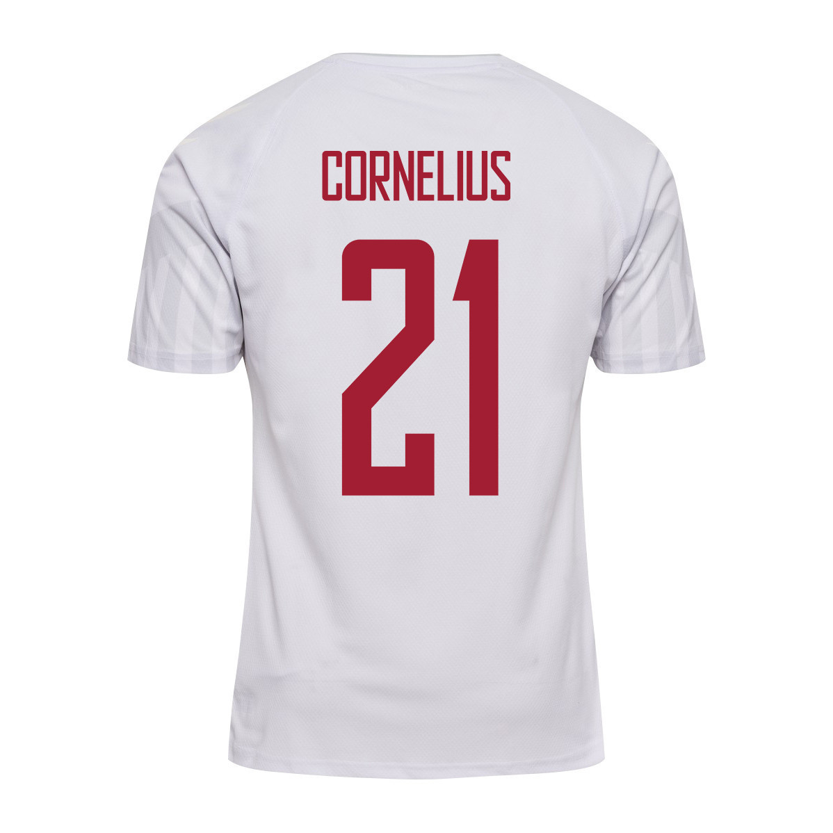 Denmark National Team 2022-23 Qatar World Cup Away Men Soccer Jersey – Andreas Cornelius 21 Denmark National Team 2022-23 Qatar World Cup Away Men Soccer Jersey – Andreas Cornelius 21