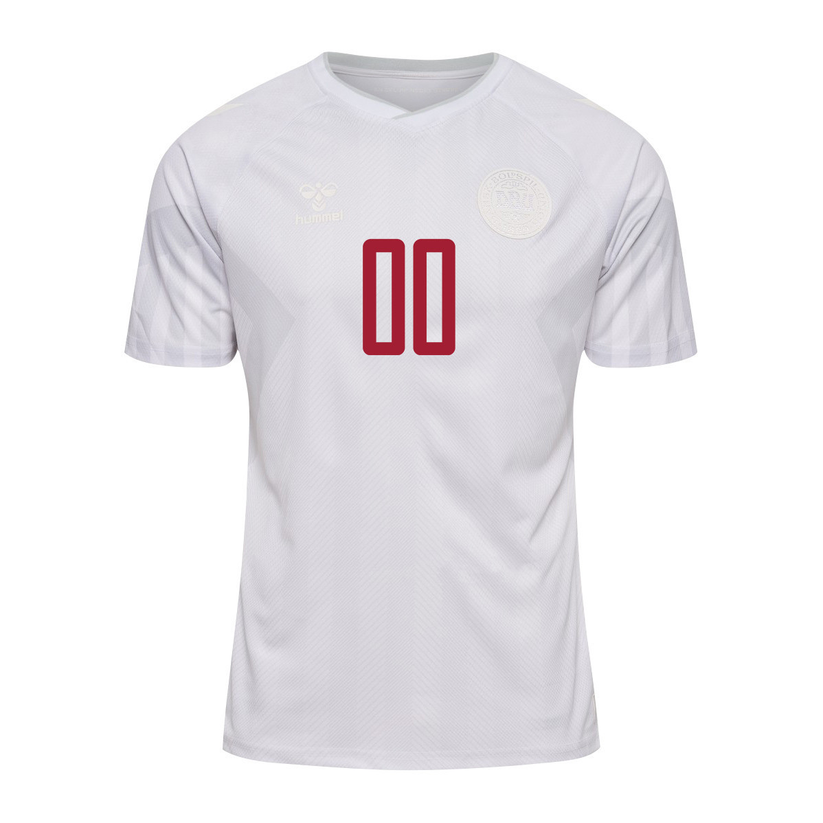 Denmark National Team 2022-23 Qatar World Cup Away Men Soccer Jersey – Custom 00