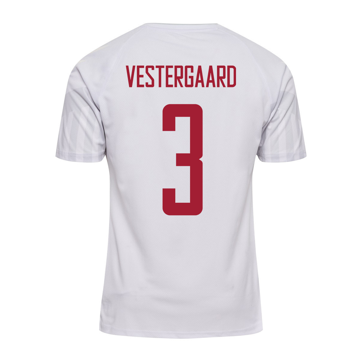 Denmark National Team 2022-23 Qatar World Cup Away Men Soccer Jersey – Jannik Vestergaard 3 Denmark National Team 2022-23 Qatar World Cup Away Men Soccer Jersey – Jannik Vestergaard 3