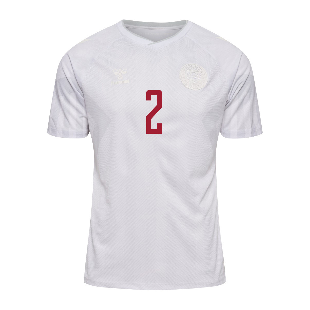 Denmark National Team 2022-23 Qatar World Cup Away Men Soccer Jersey – Joachim Andersen 2