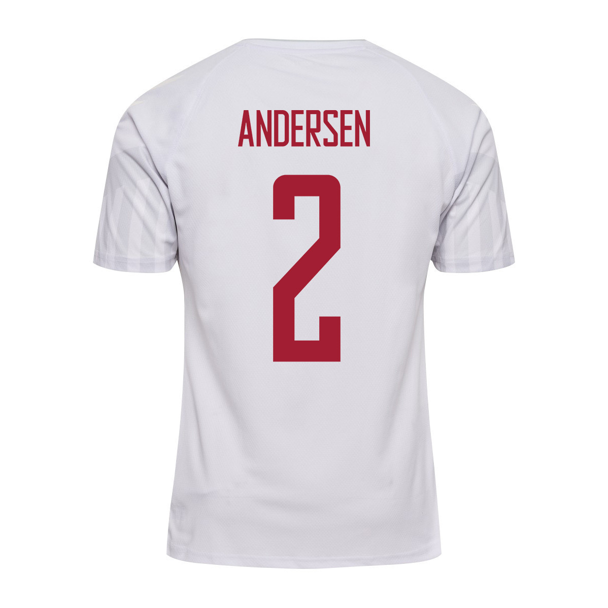 Denmark National Team 2022-23 Qatar World Cup Away Men Soccer Jersey – Joachim Andersen 2 Denmark National Team 2022-23 Qatar World Cup Away Men Soccer Jersey – Joachim Andersen 2