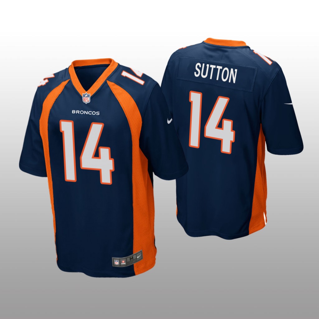Denver Broncos #14 Navy Courtland Sutton Pro Line Jersey – Youth