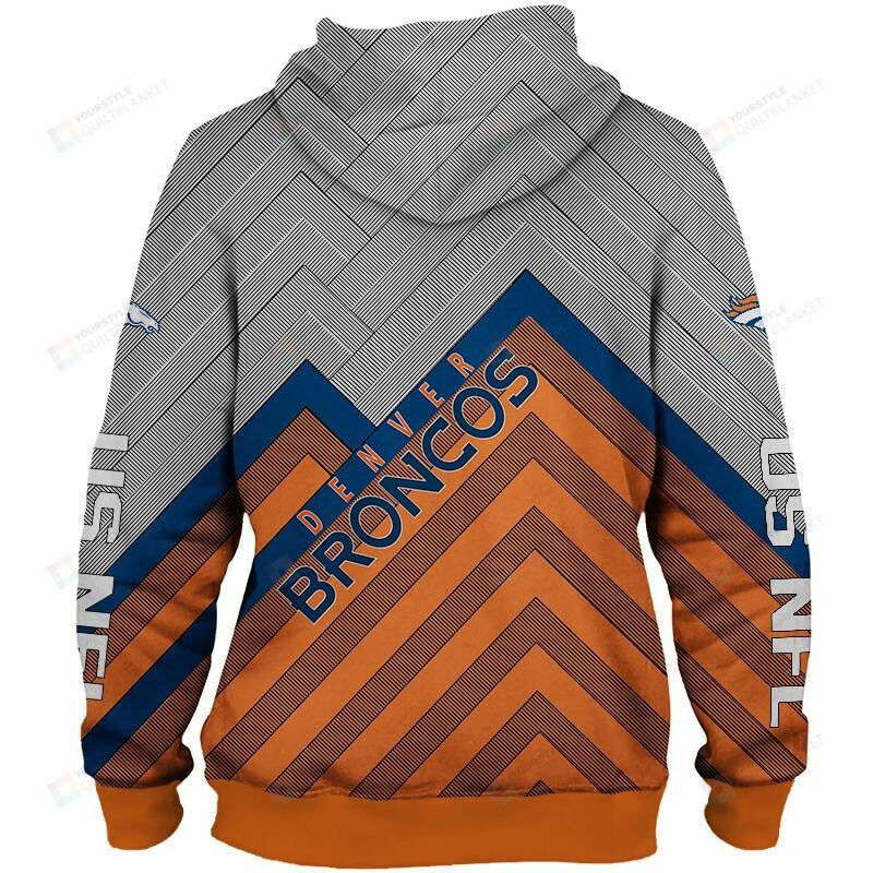 Denver Broncos 3D All Over Print Hoodie Hoodie