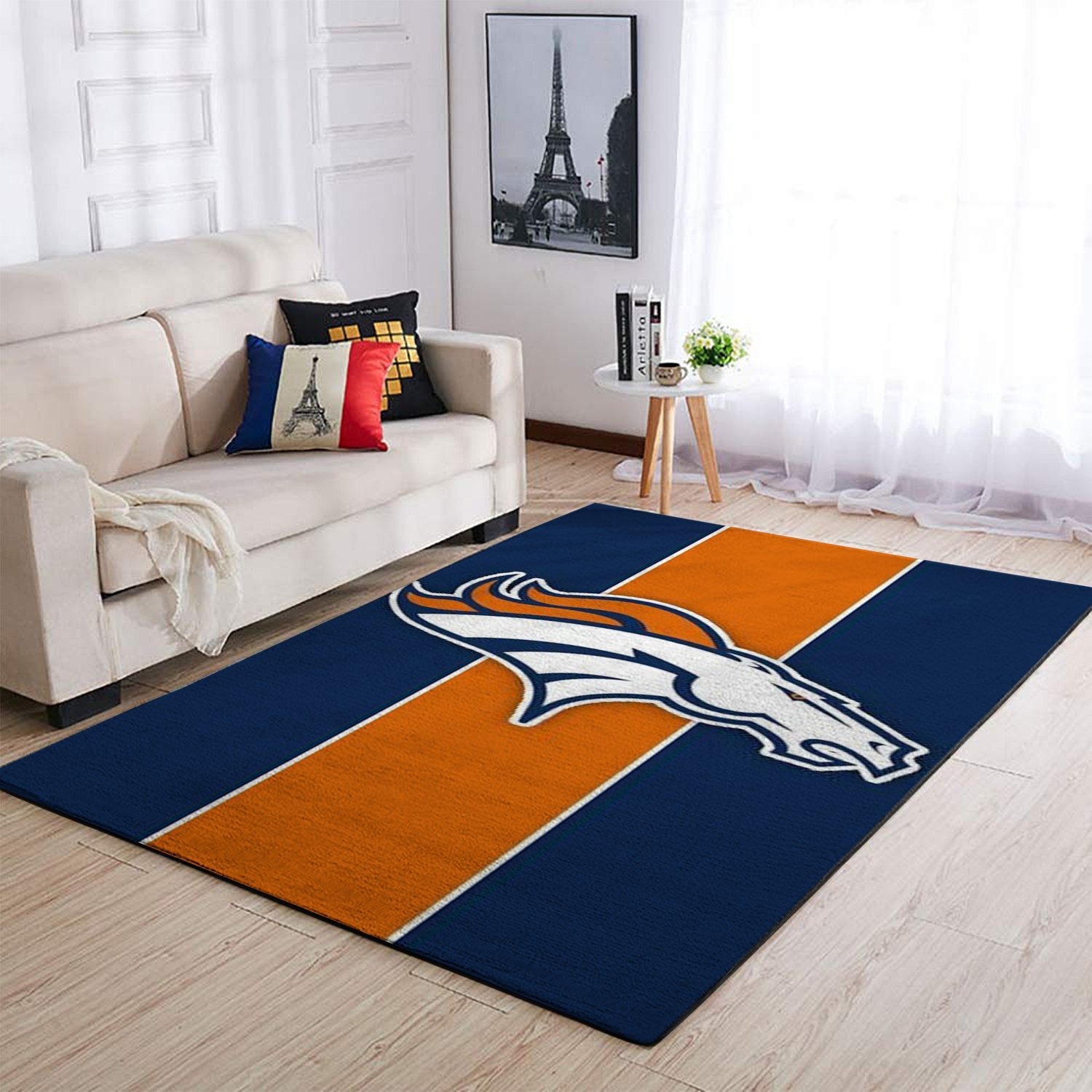 Denver Broncos Area Limited Edition Rectangle Rug