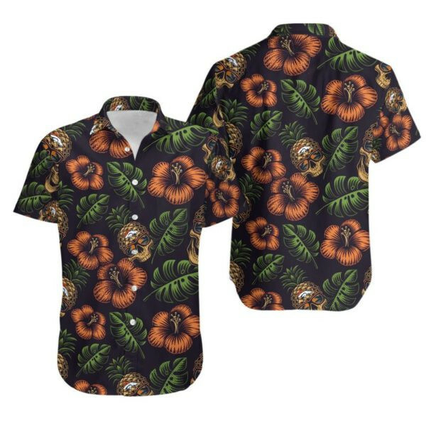 Denver Broncos Football Hawaiian Shirt