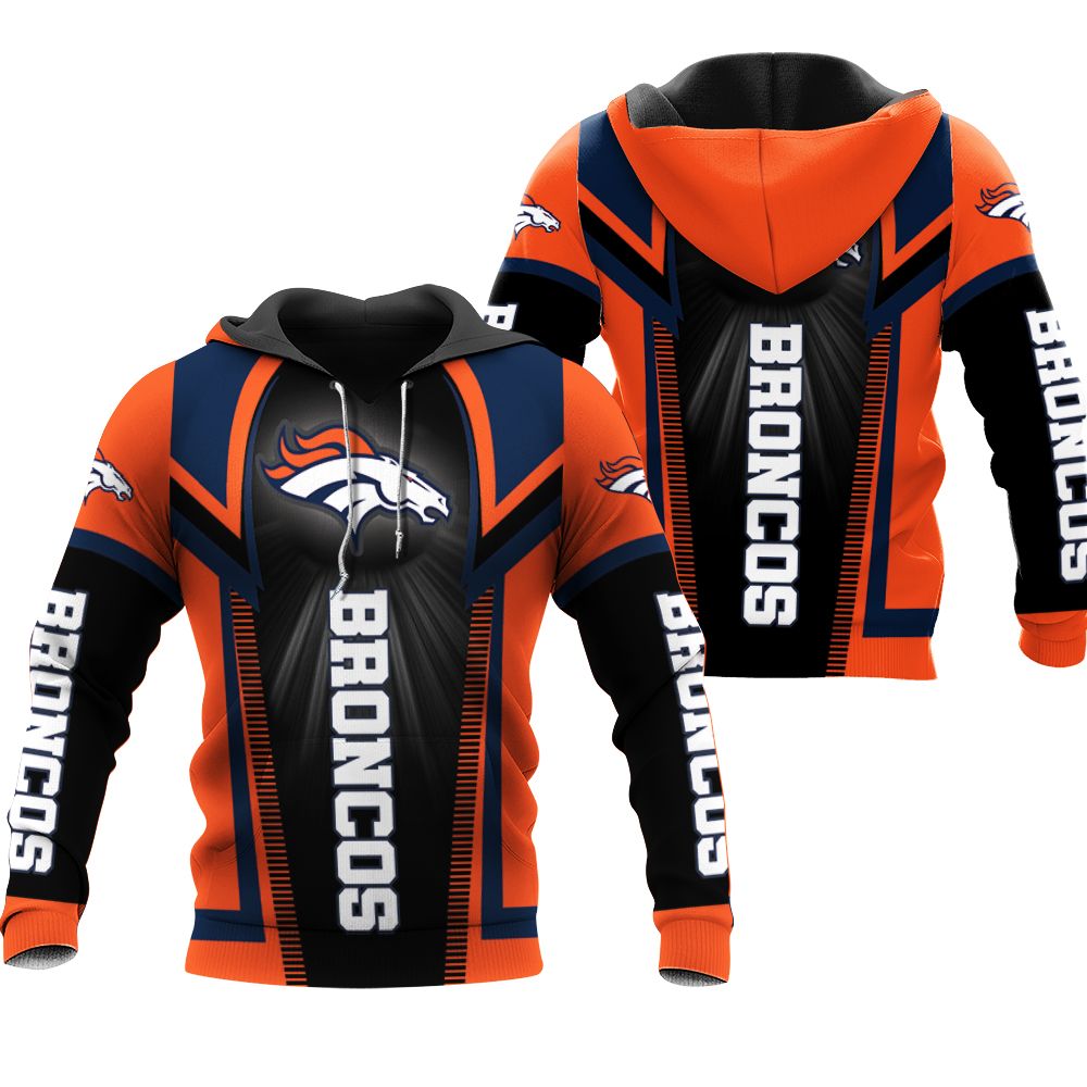 Denver Broncos for fan 3D Hoodie