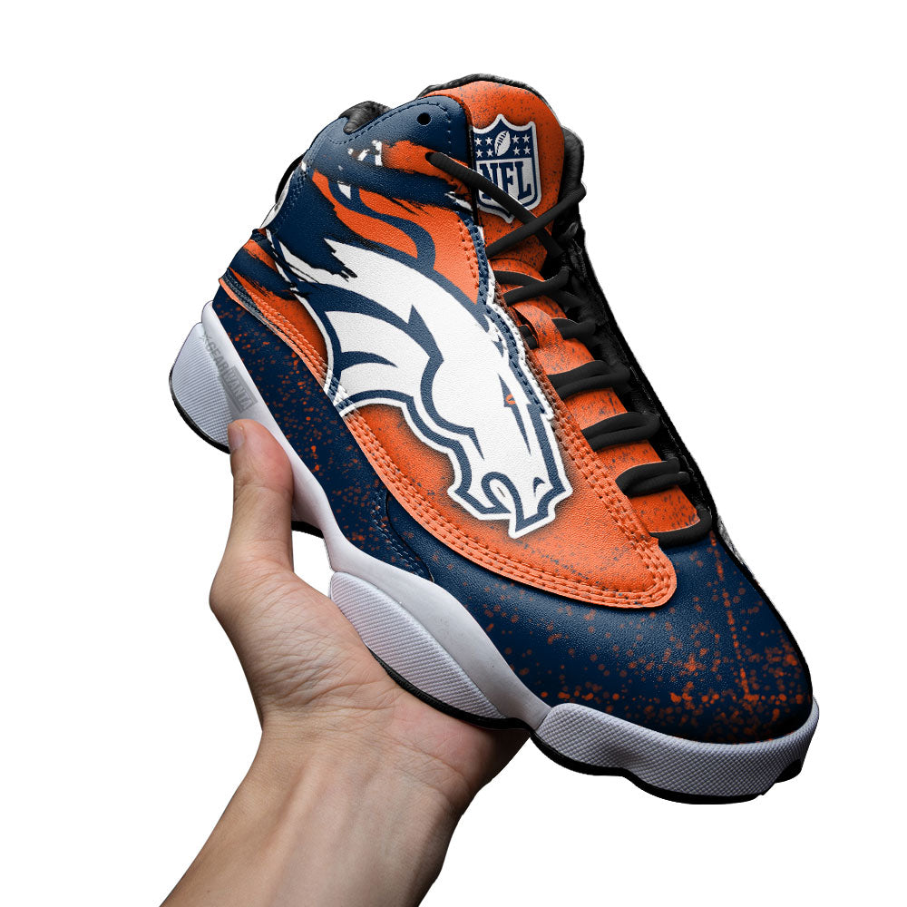 Denver Broncos JD13 Sneakers Custom Shoes For Fans