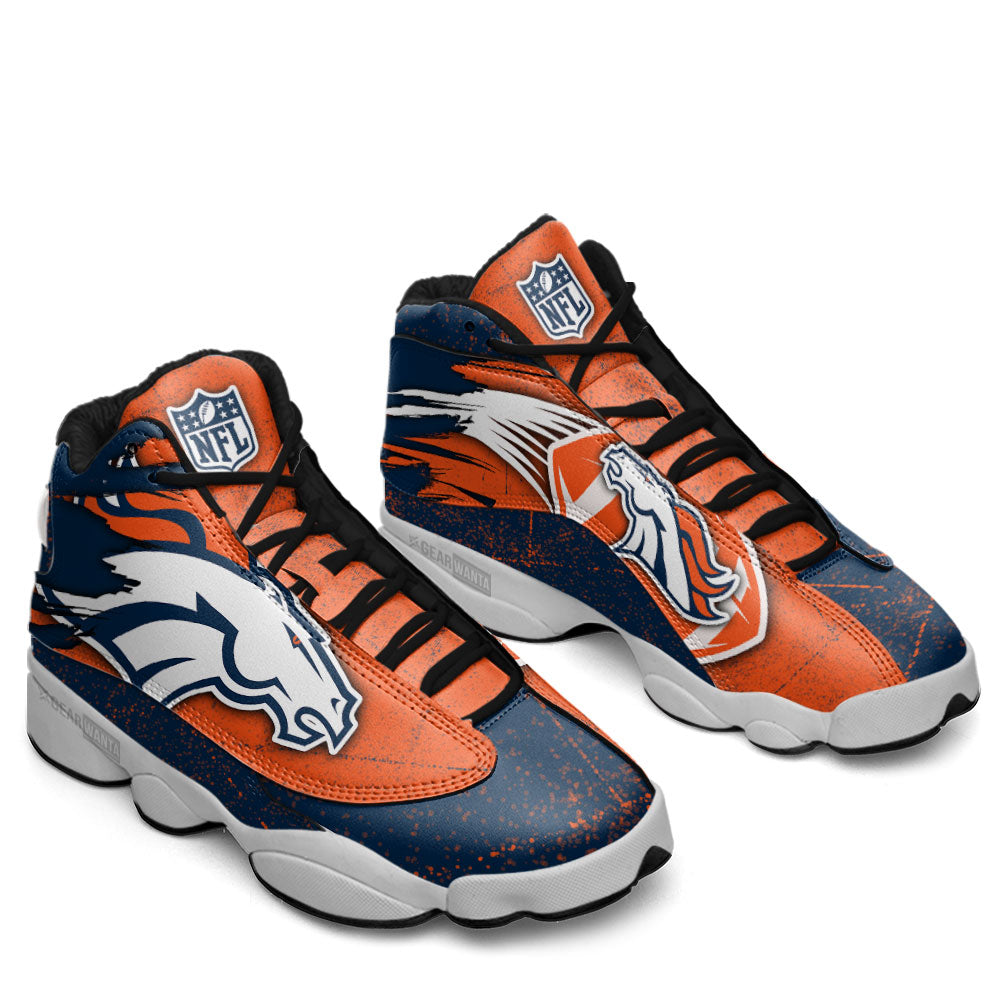 Denver Broncos JD13 Sneakers Custom Shoes For Fans