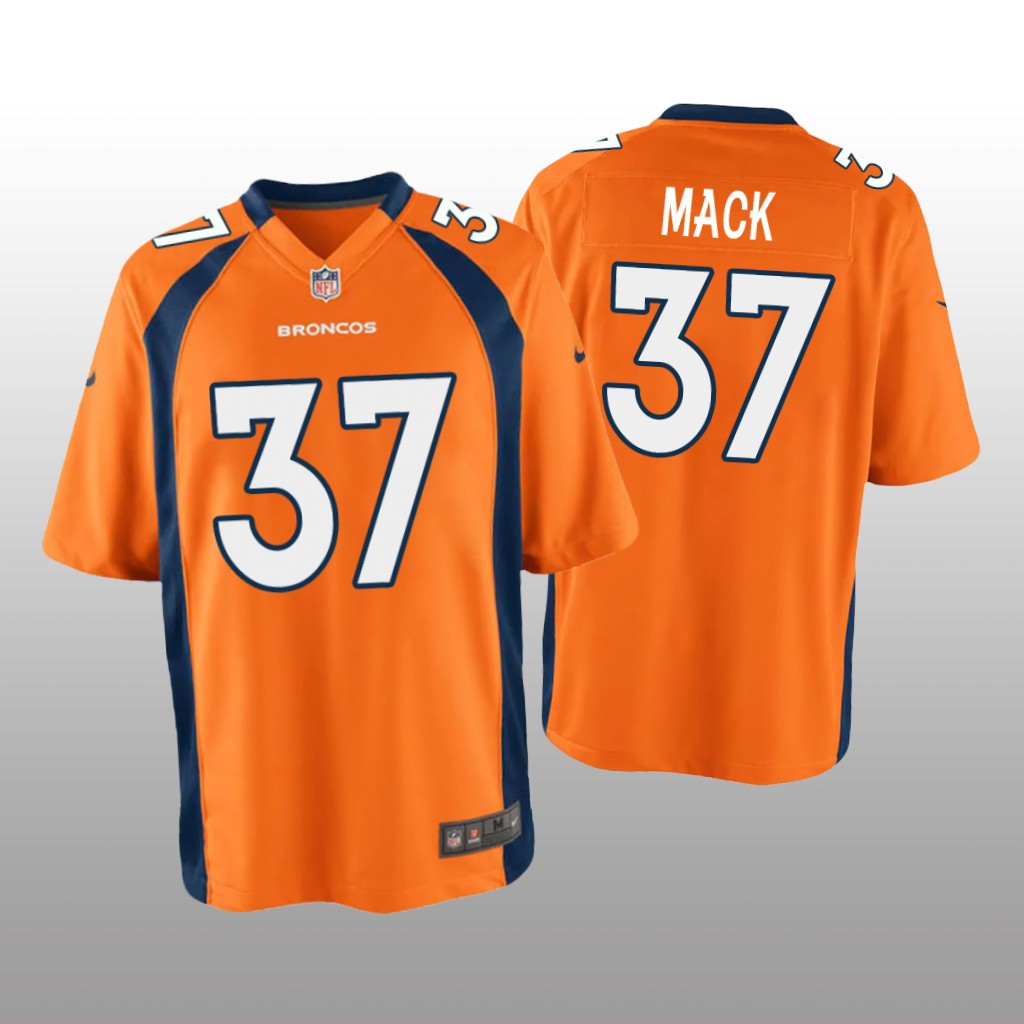 Denver Broncos Marlon Mack Orange Jersey Game - Youth