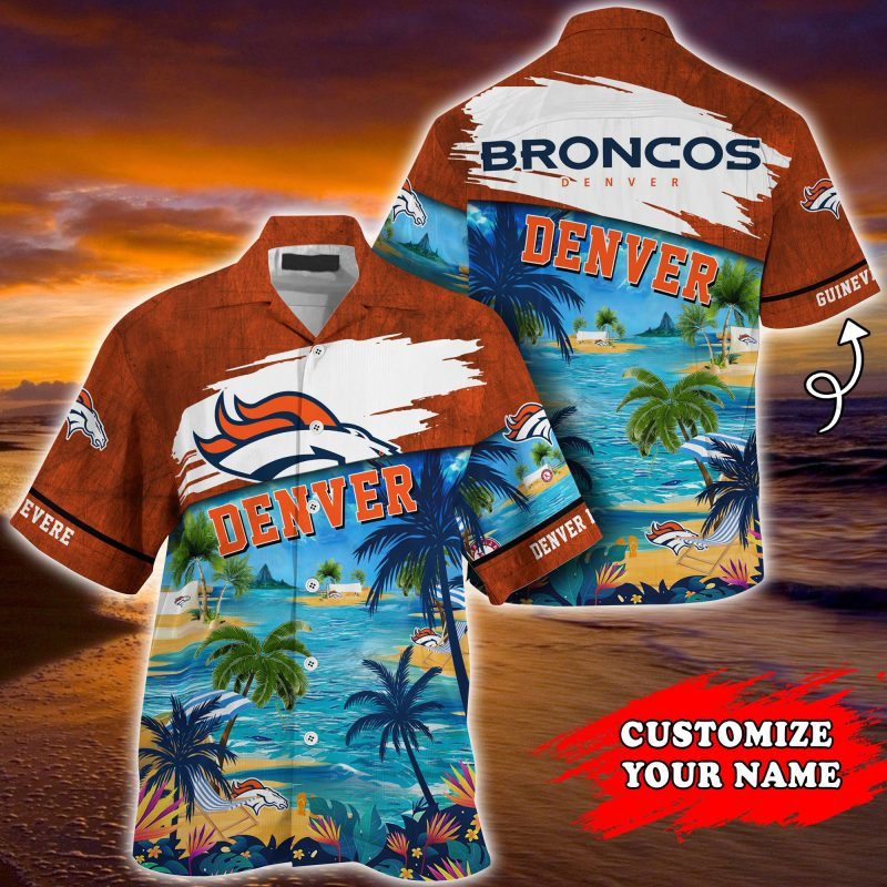 Denver Broncos NFL Customized Summer – Hawaii Shirt For This Season – Gift For Sport Lovers