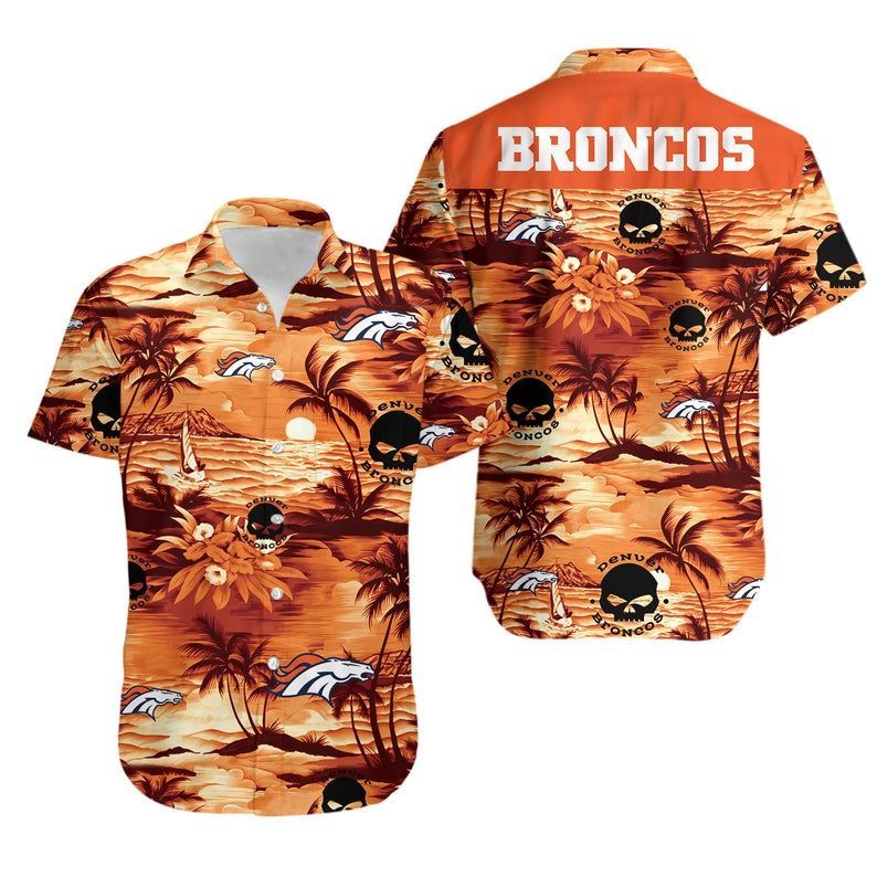 Denver Broncos NFL Football – Premium Hawaiian Shirt – Gift For Sports Lovers