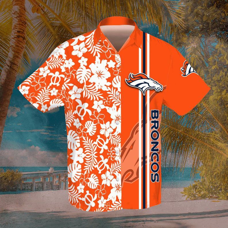 Denver Broncos NFL Football Sport Cool Logo – Premium Hawaiian Shirt – Gift For Sports Lovers