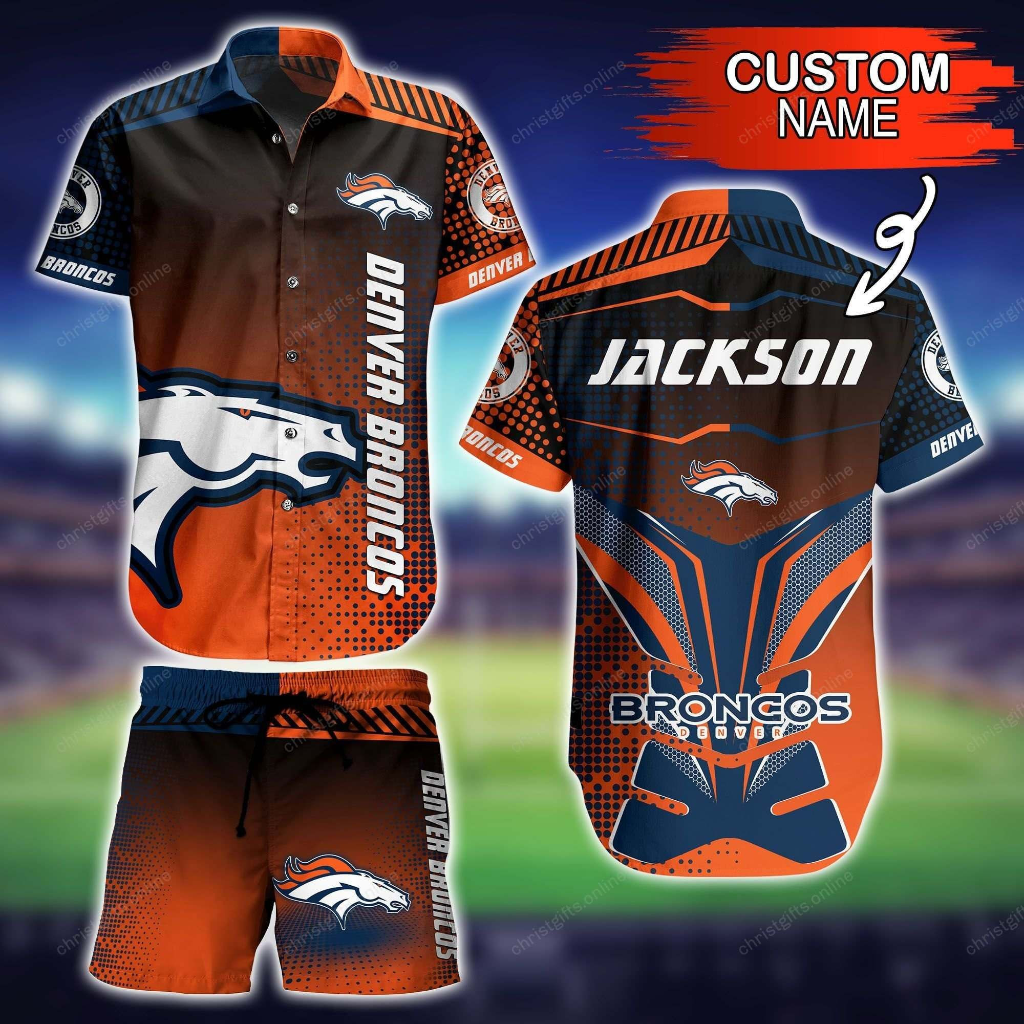 Denver Broncos Nfl Personalize Hawaii Shirt Style