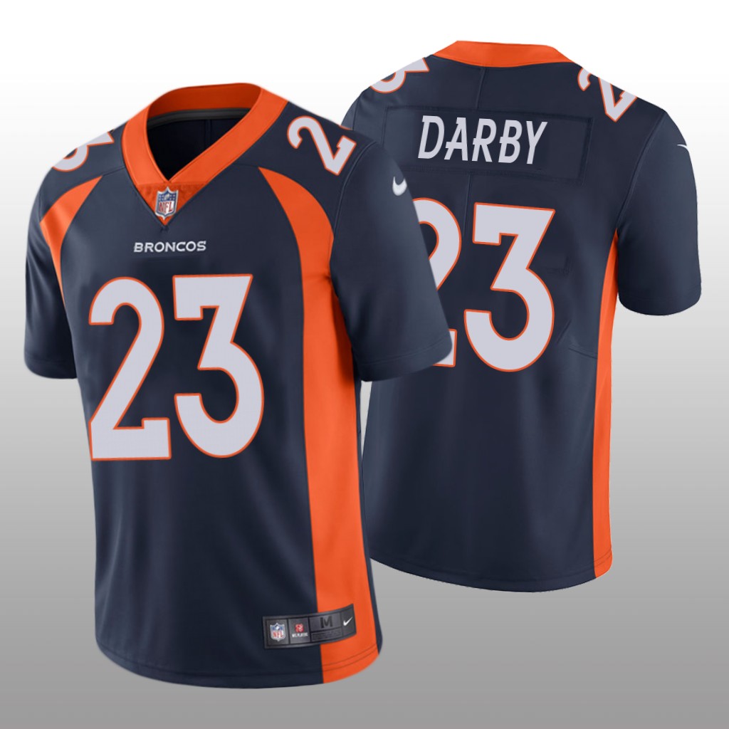 Denver Broncos Ronald Darby Navy Jersey Vapor Limited Vapor Limited - Men's