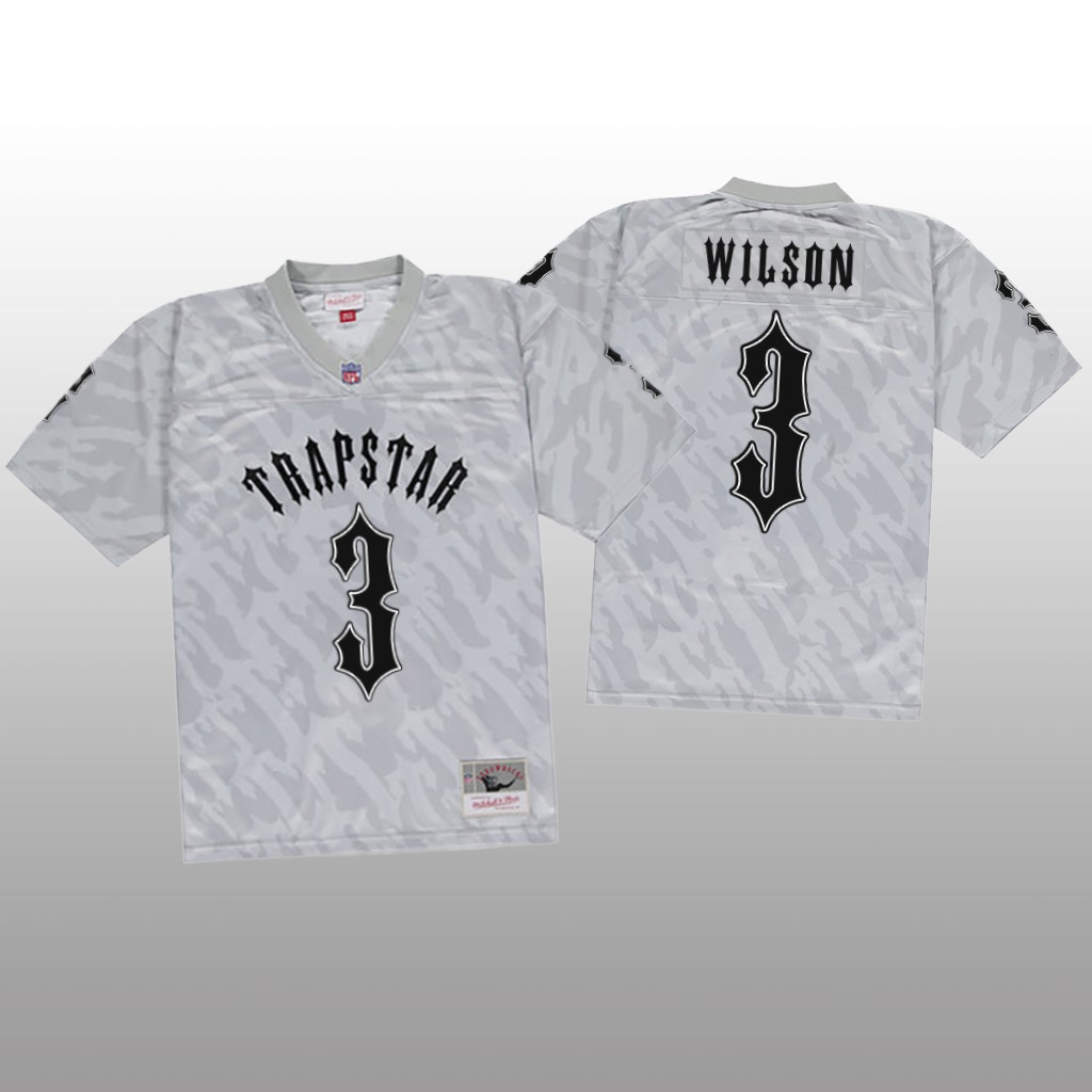 Denver Broncos Russell Wilson Gray Trapstar - Men's