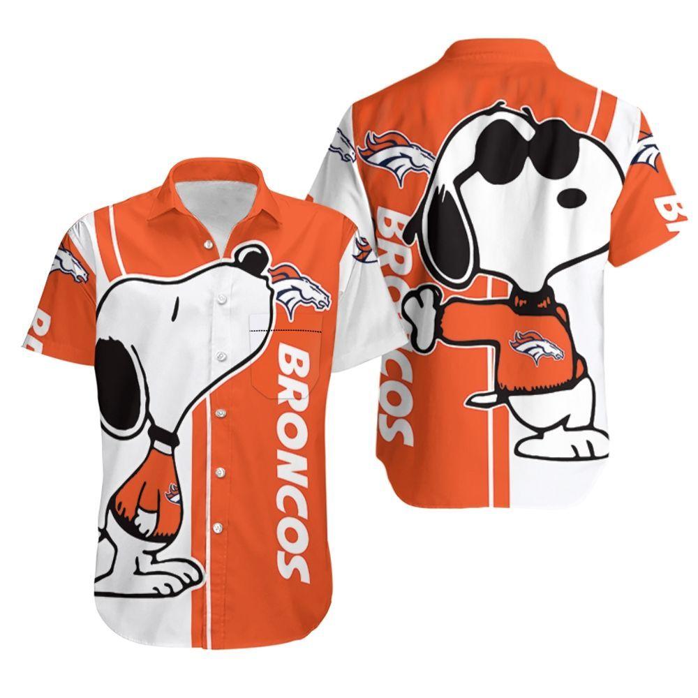 Denver Broncos Snoopy Hawaiian Shirt