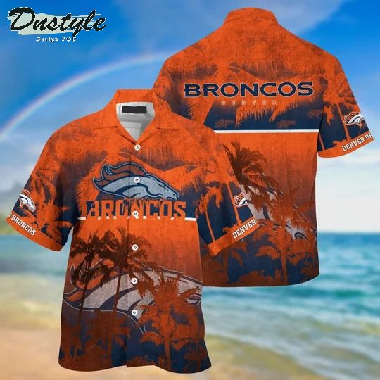 Denver Broncos Summer Hawaiian Shirt