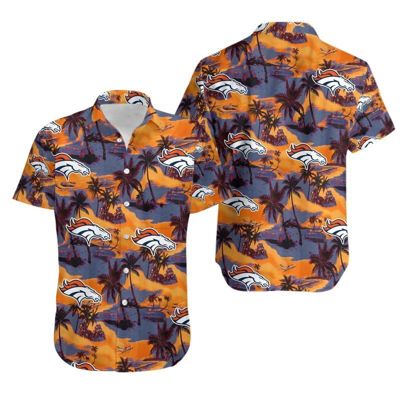 Denver Broncos Tommy Bahama Hawaiian Shirt