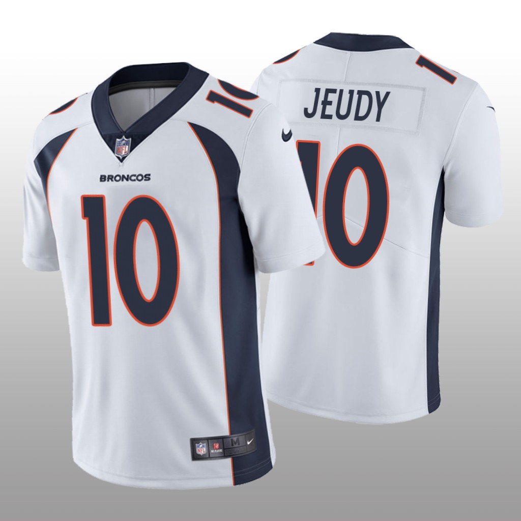 Denver Broncos White 2020 NFL Draft Vapor Limited Jerry Jeudy Jersey