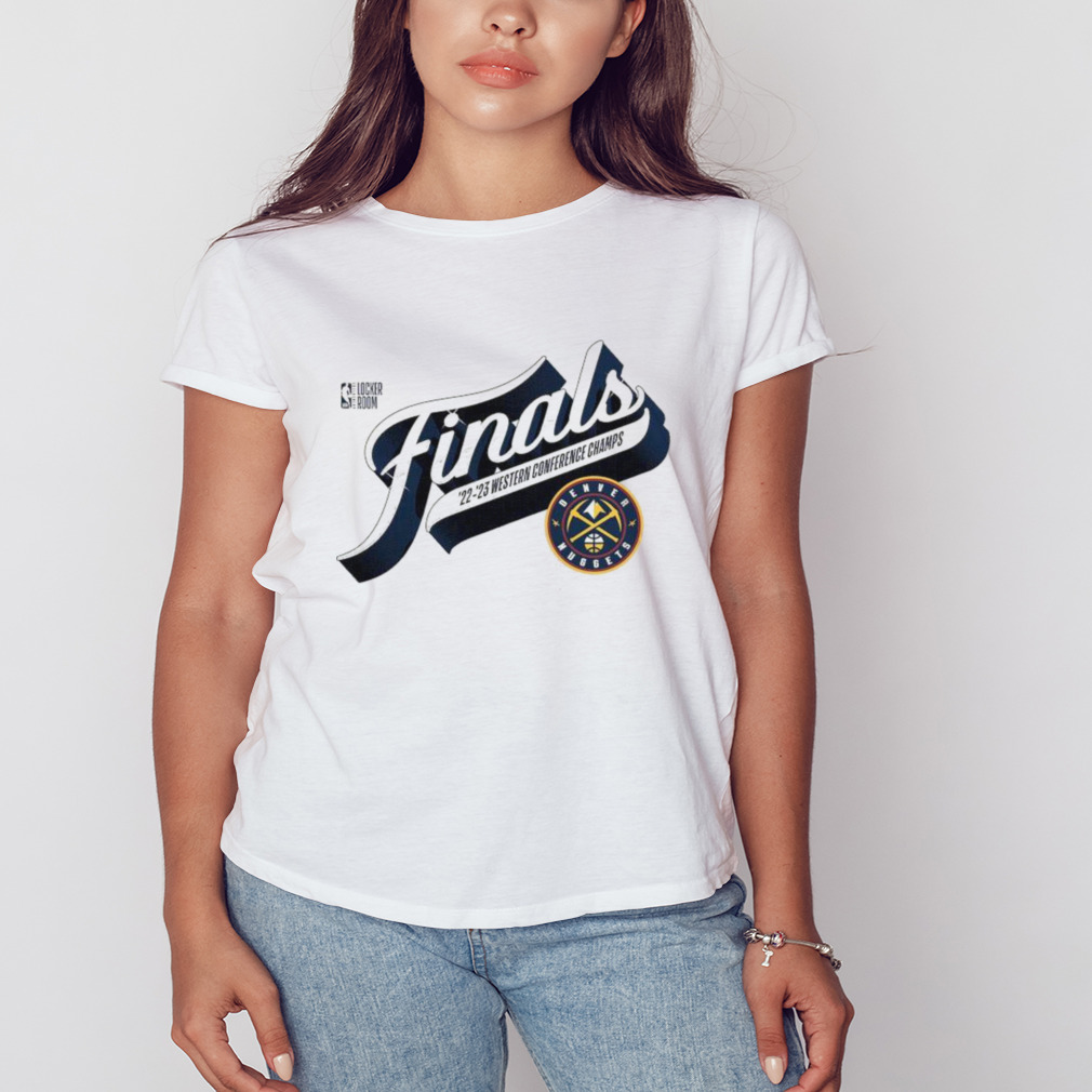 Denver Nuggets 2023 Western Conference Champions Locker Room T-Shirt