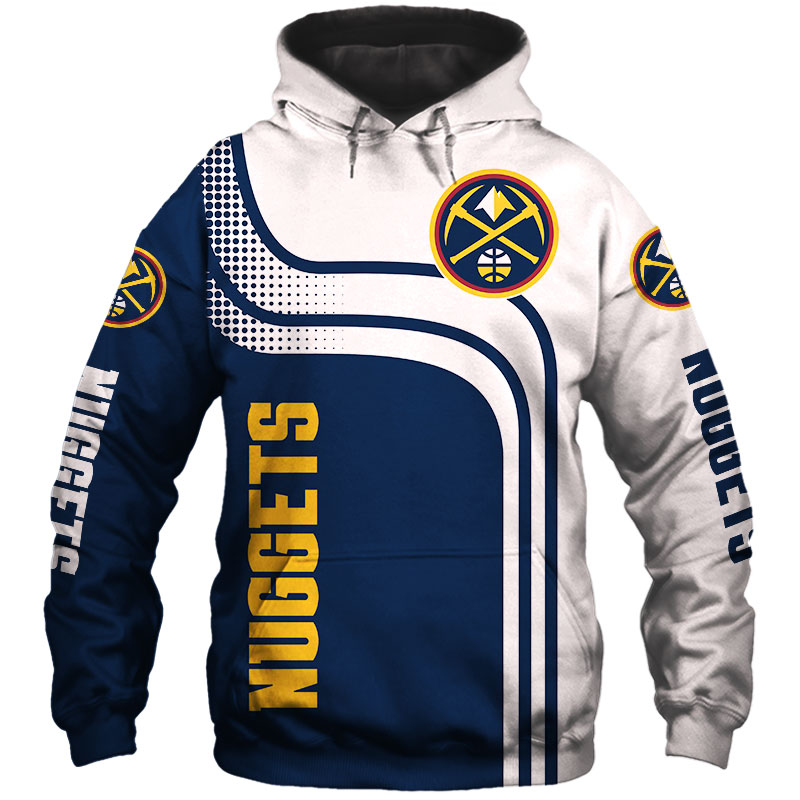 Denver Nuggets 3D Hoodie Gift For Fans Cheap Basketball For Fans NBA Hoodie