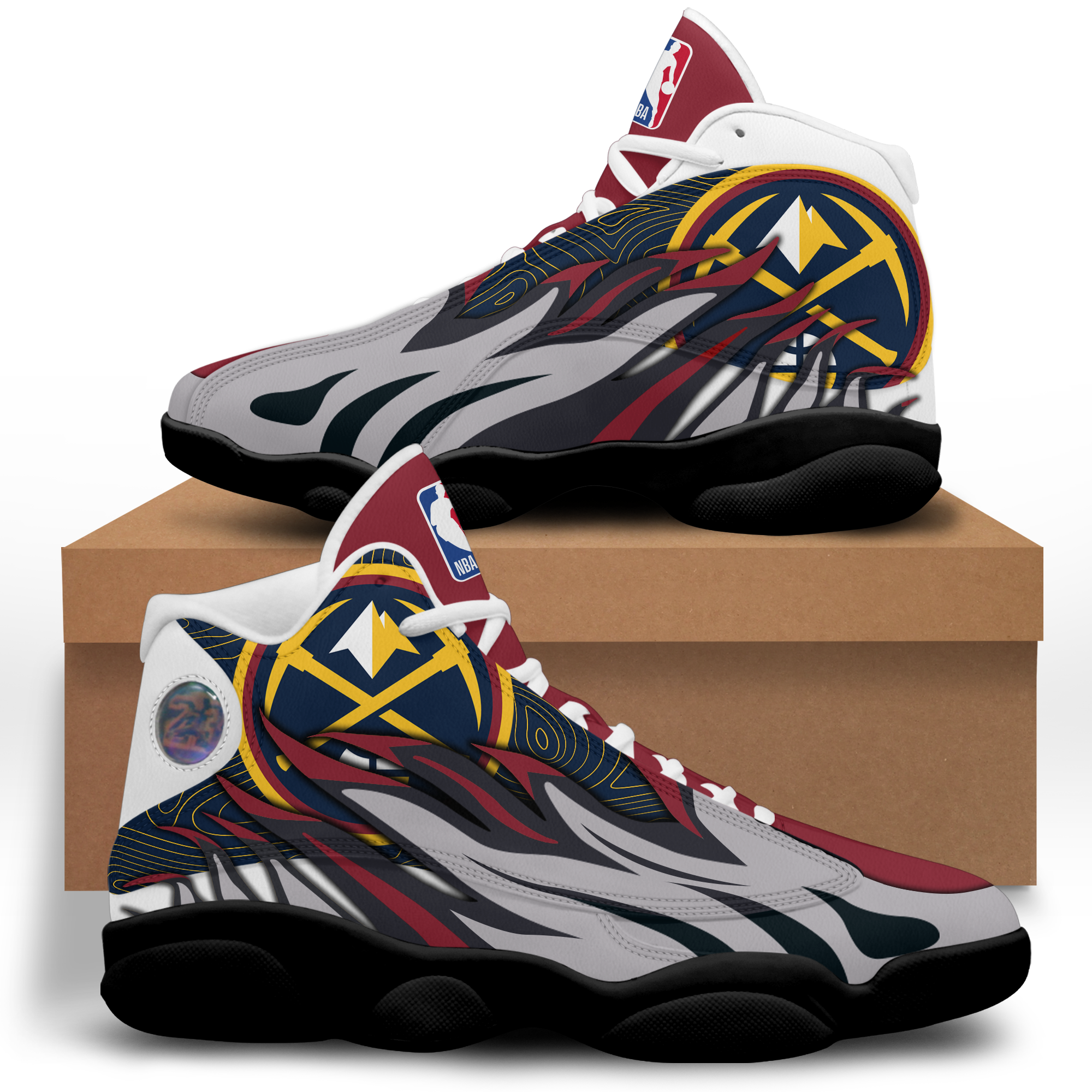 Denver Nuggets Basketball Team AJ13