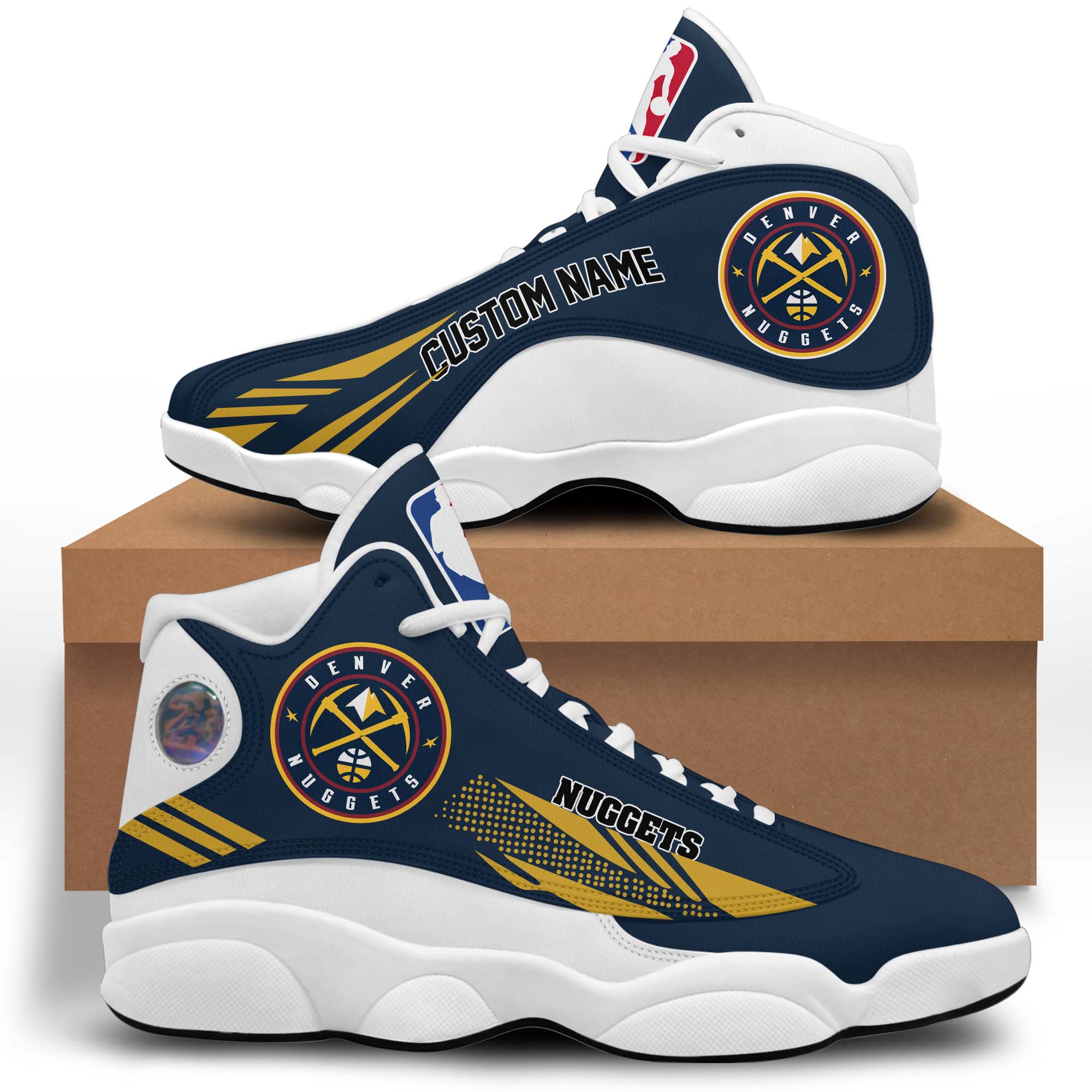 Denver Nuggets Blue Edition Air Jordan 13 02