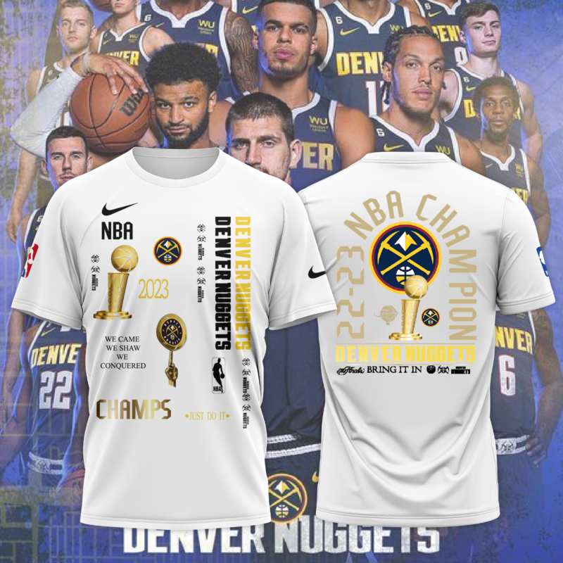Denver Nuggets Champion 2022-2023 3D shirt