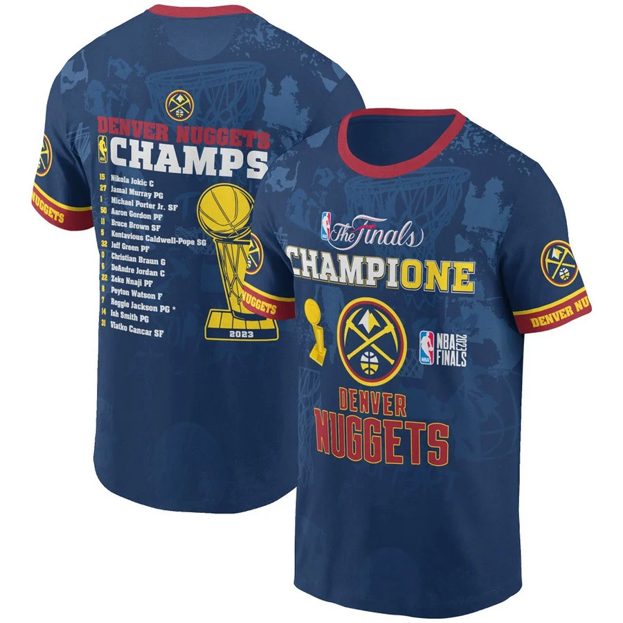 DENVER NUGGETS CHAMPION NATIONAL BASKETBALL ASSOCIATION 2023 T-SHIRT (Copy)