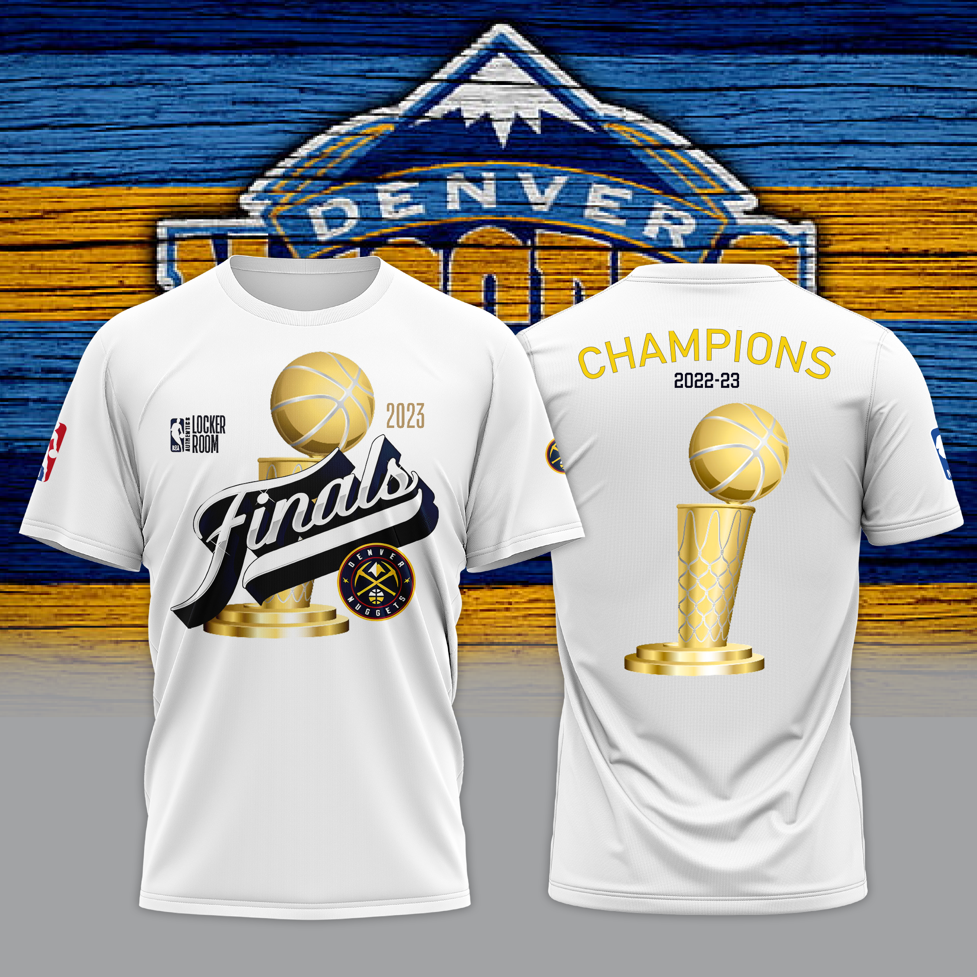 Denver Nuggets CHAMPIONS 2022-23 3D T-Shirt
