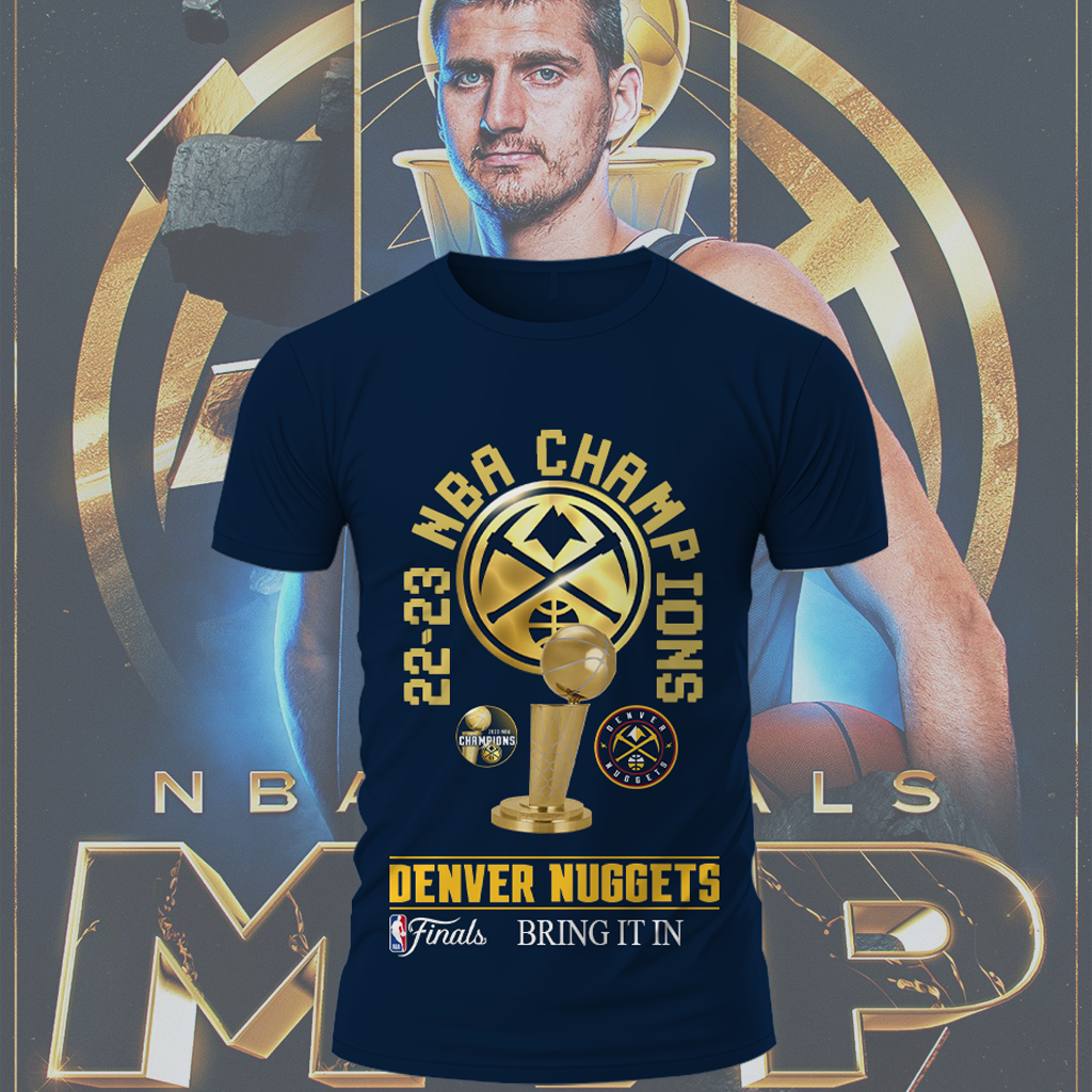 Denver Nuggets Champions NBA 2022-23 T-Shirt