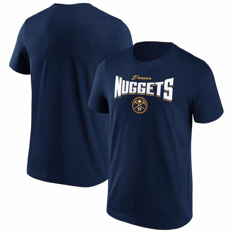 Denver Nuggets Fanatics Branded Word Arch Graphic T-Shirt – Mens
