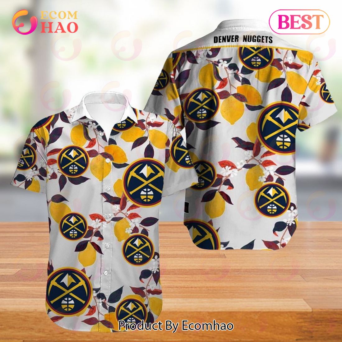 Denver Nuggets National Basketball Association 2023 AOP Hawaiian Shirt
