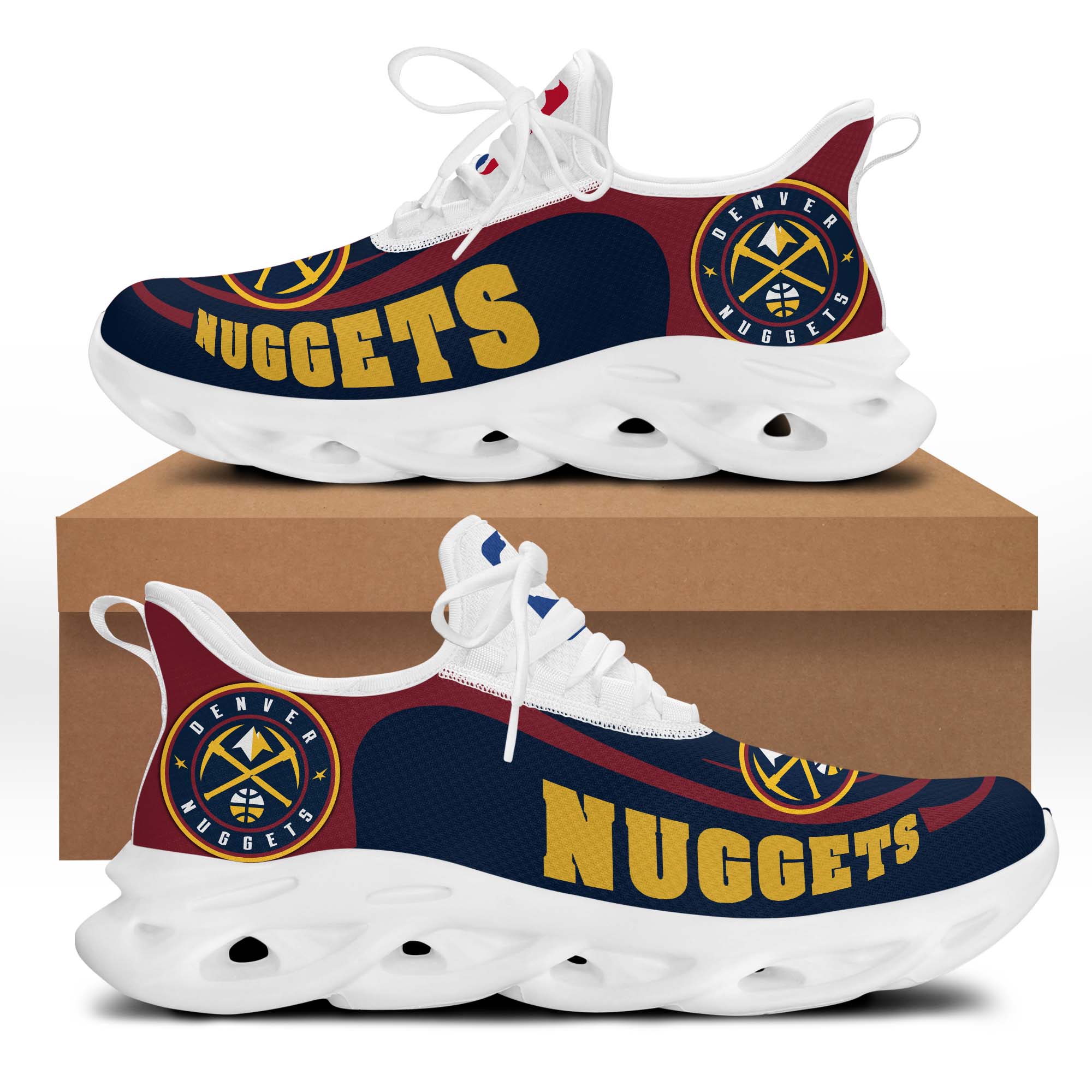 Denver Nuggets NBA Maxsoul Sneakers