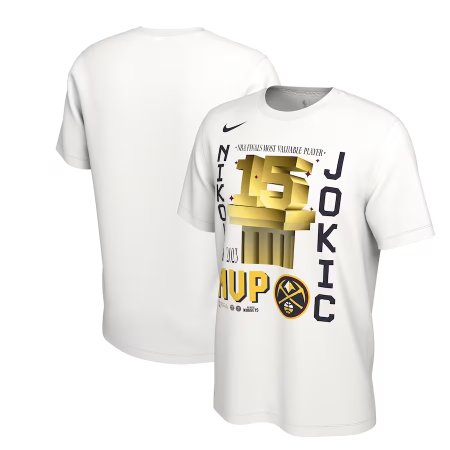 Denver Nuggets NBA MVP Finals T-Shirt – Jokic – Mens