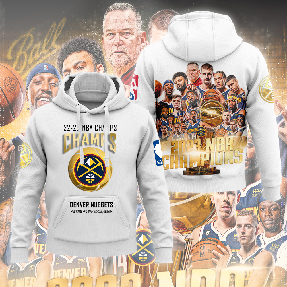 Denver Nuggets New Era 2023 Champions Hoodie