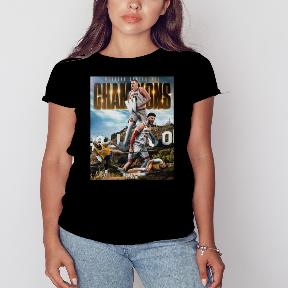 Denver nuggets sweep los angeles Lakers 2023 to advance NBA finals shirt