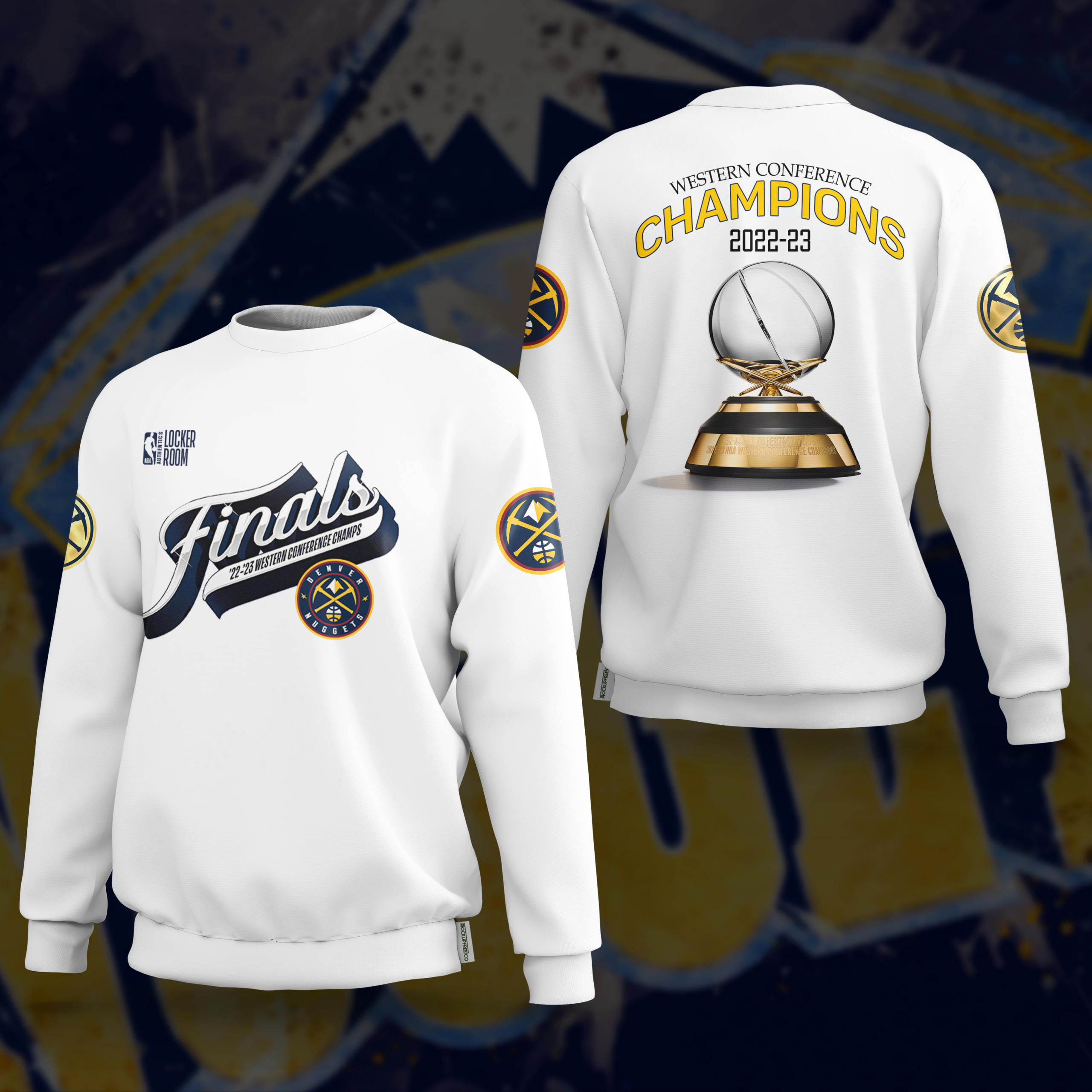 Denver Nuggets Western Conference CHAMPIONS 22-23 Sweatshirt – New Logo