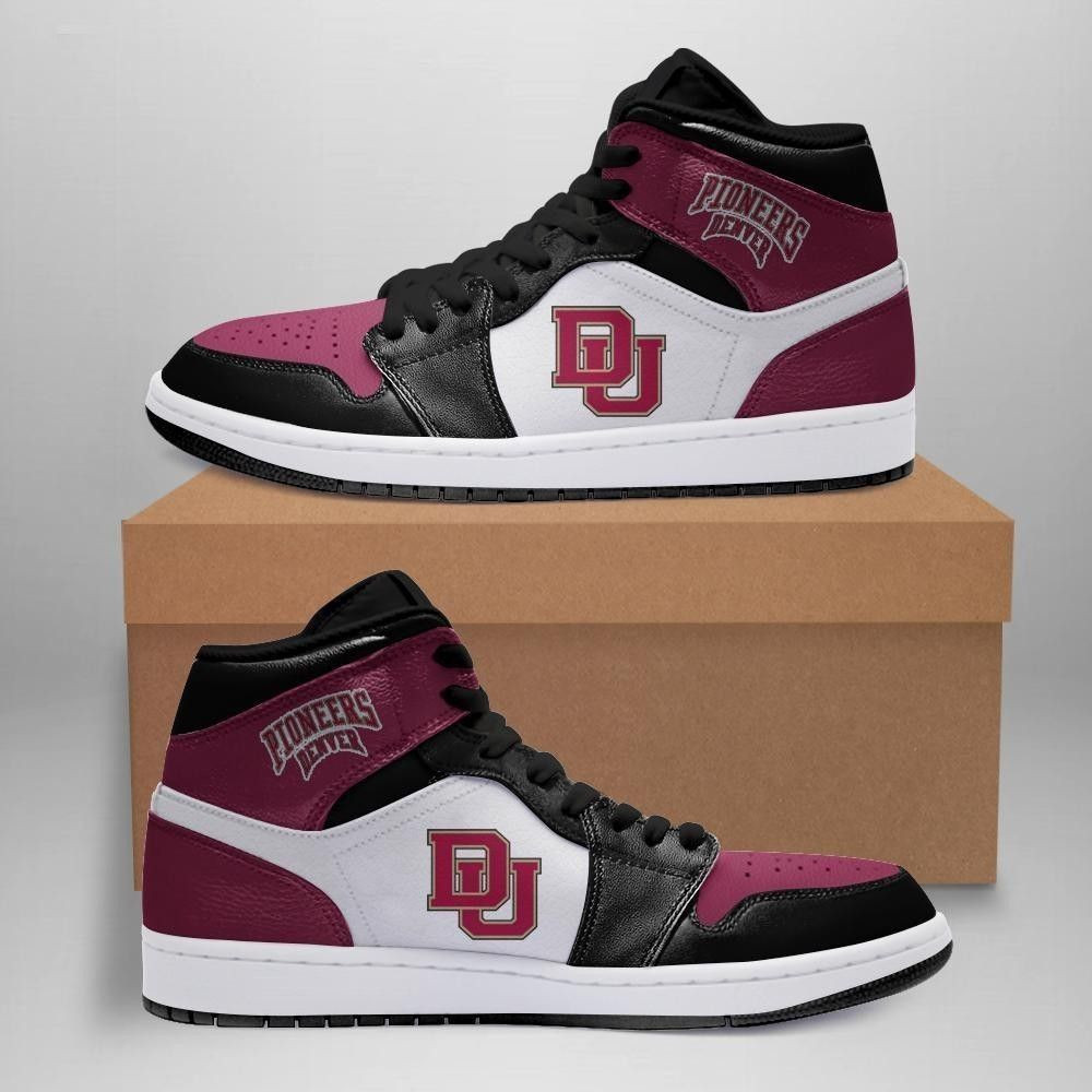 Denver Pioneers NCAA Team Sneakers Gift For Fans High Top Air Jordan Sneaker, Air Jordan Hightop