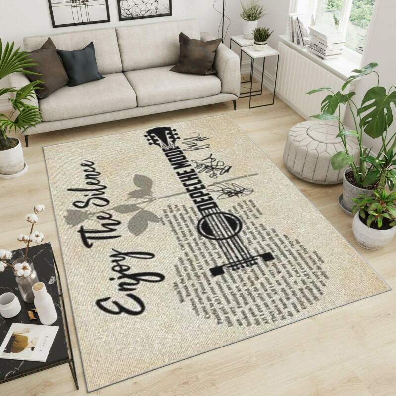 Depeche Mode Area Rectangle Rug