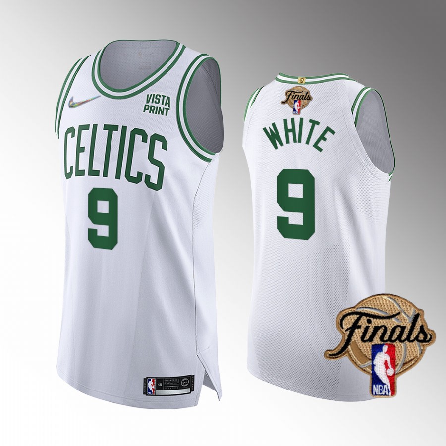 Derrick White Celtics #9 2022 Western Conference Champs Jersey White
