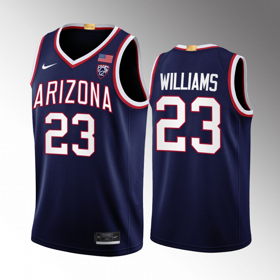 Derrick Williams Arizona Wildcats Navy Jersey Limited
