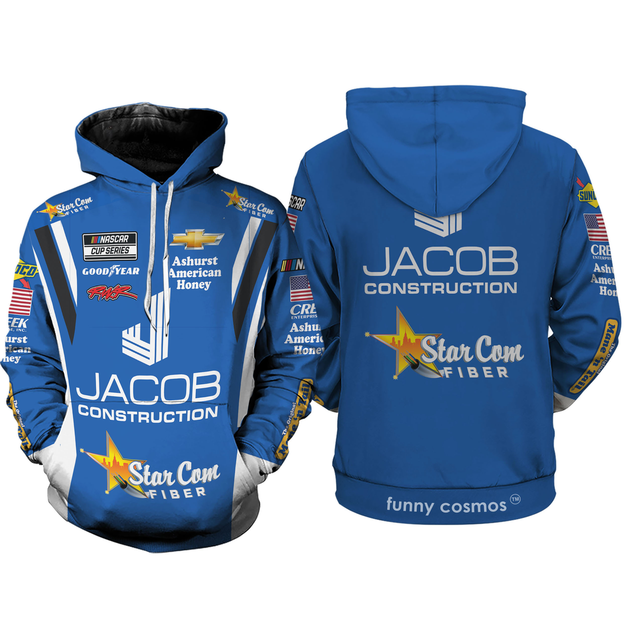 Derrike Cope Nascar 2022 Hoodie Racing Uniform Clothes Hoodie